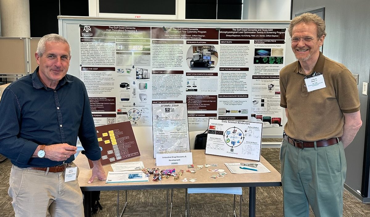 2023 Jr Faculty Extravaganza - IDDD Representatives Stanley Watowich and Clifford Stephan