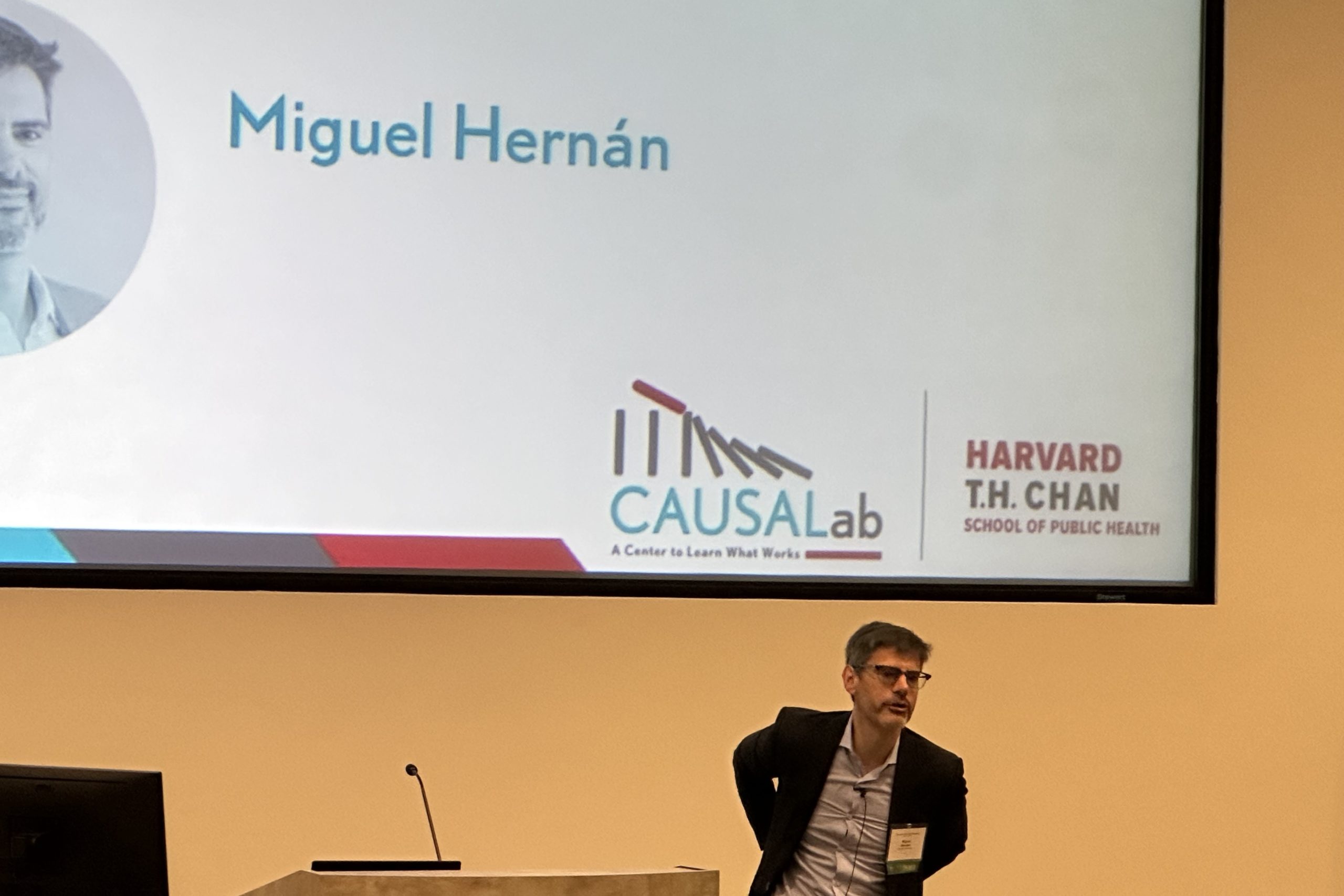 Day 1 Keynote Speaker Miguel Hernan